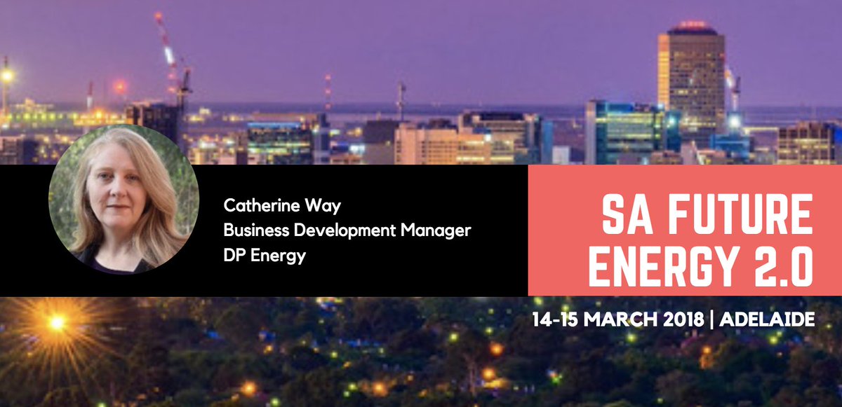 Informa_Oz's tweet image. Catherine Way from DP Energy @energy_dp to discuss 'Port Augusta Renewable Energy Park' at #safuture - More Info: ow.ly/G02130iy7DA