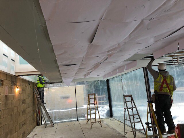 GM_Developments's tweet photo. Fibre optic lights being installed in the ceiling above the swimming pool at a client's house in #Wimbledon #sw19 to imitate constellations of stars in the night sky βοΈπ«βοΈ #London #swimmingpool #property #gmdevelopments https://t.co/M5fcK5IAPM