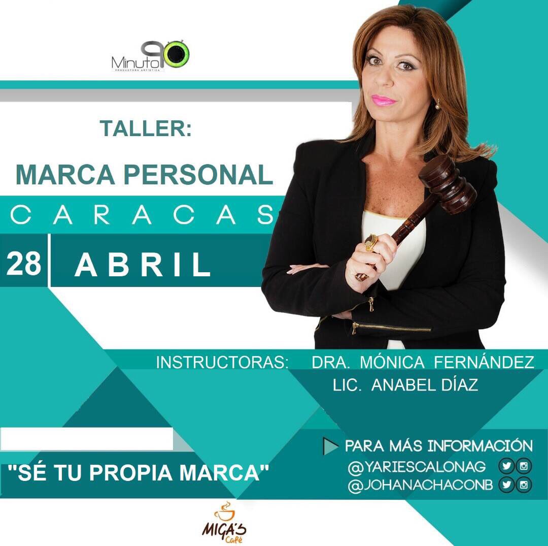 PMinuto90's tweet photo. Tenemos nueva fecha para el Taller de Marca Personal. 28 de abril. No te pierdas este taller donde verás que el mejor vendedor de ti puedes ser tu mismo! #EquipoDraMonica https://t.co/T5YbGUamJB