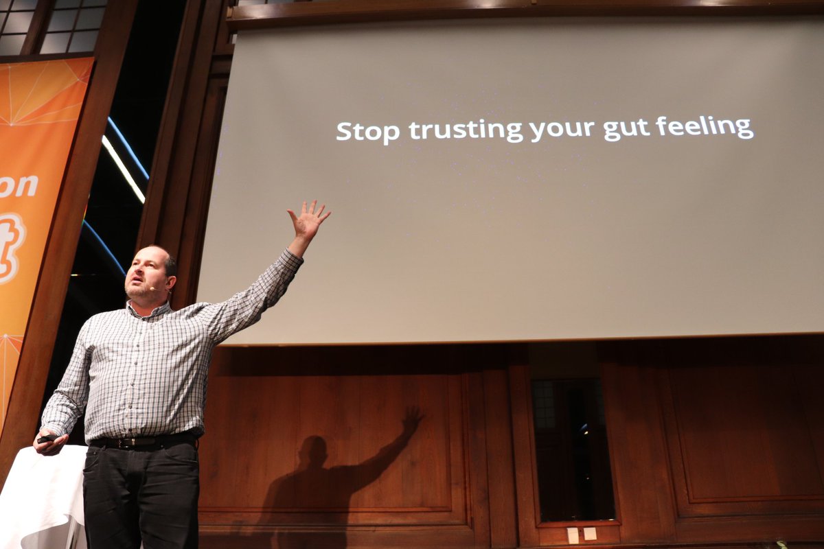 AGConsult's tweet photo. Stop trusting your gut feeling. Please. #cboostdk https://t.co/fPvgTptxx3