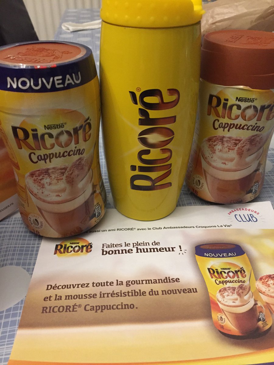 sanemis's tweet photo. Le test ricoré cappuccino se termine. J’aime beaucoup cette boisson au goût très doux,pas besoin de sucrer et sa mousse est si généreuse . #Monricorecappuccino https://t.co/M6uGGVJObG