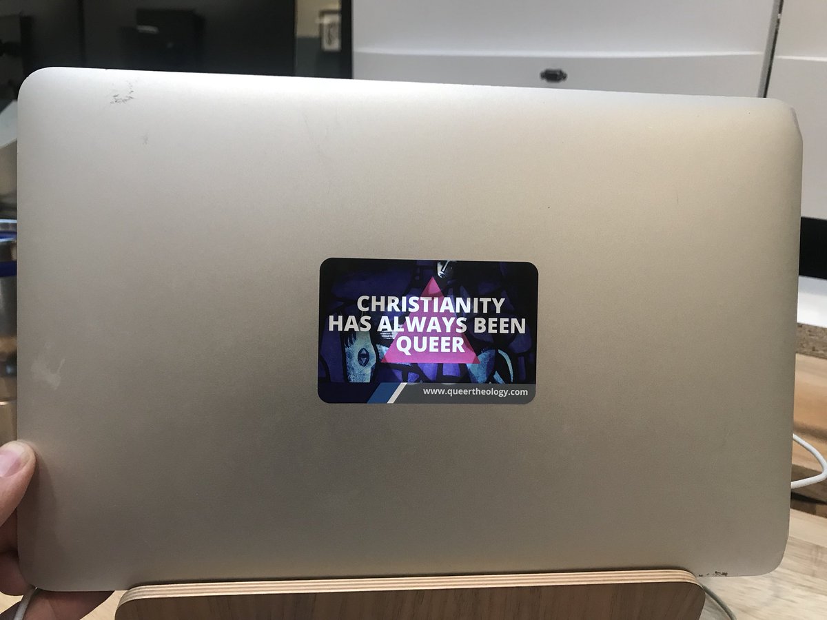 New laptop art #christianity #queertheology