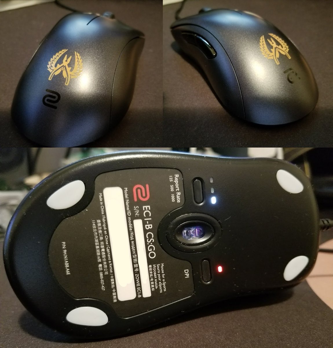Fiv3Dollar's tweet photo. LOVE this @ZOWIEbyBenQUSA CS:GO EC1-B Guardian Mouse! #onhardwareadjustments #nosoftware #dpi #pollingrate #gamingmouse #gaming #pcgaming #pcmr https://t.co/Q3fm8ZkmHq