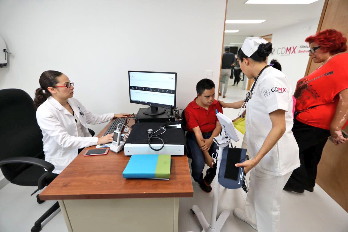 ManceraMiguelMX's tweet photo. La #CDMX es la primer ciudad en América Latina en tener una Clínica de #SíndromeDeDown con la capacidad de brindar un beneficio directo para al menos 5,000 pacientes #mm https://t.co/gfTpd9Ht6i