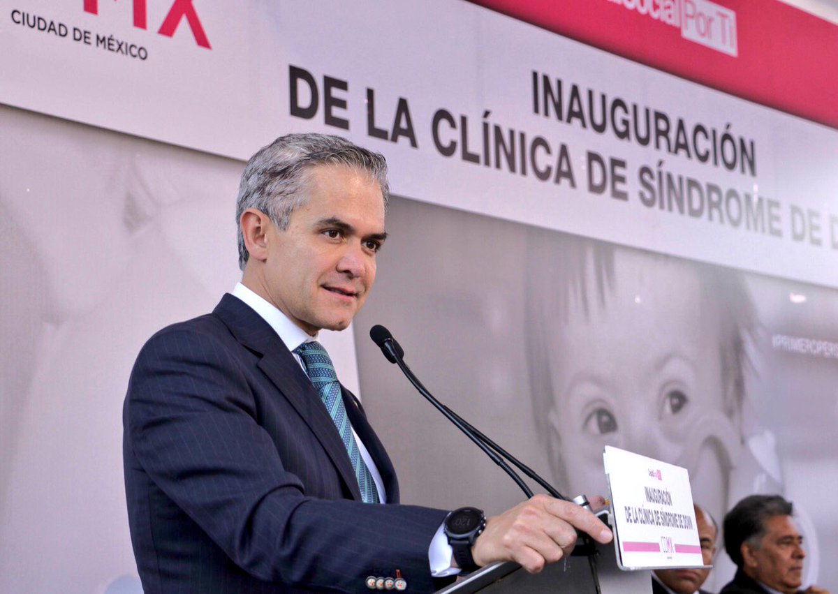 ManceraMiguelMX's tweet photo. La #CDMX es la primer ciudad en América Latina en tener una Clínica de #SíndromeDeDown con la capacidad de brindar un beneficio directo para al menos 5,000 pacientes #mm https://t.co/gfTpd9Ht6i