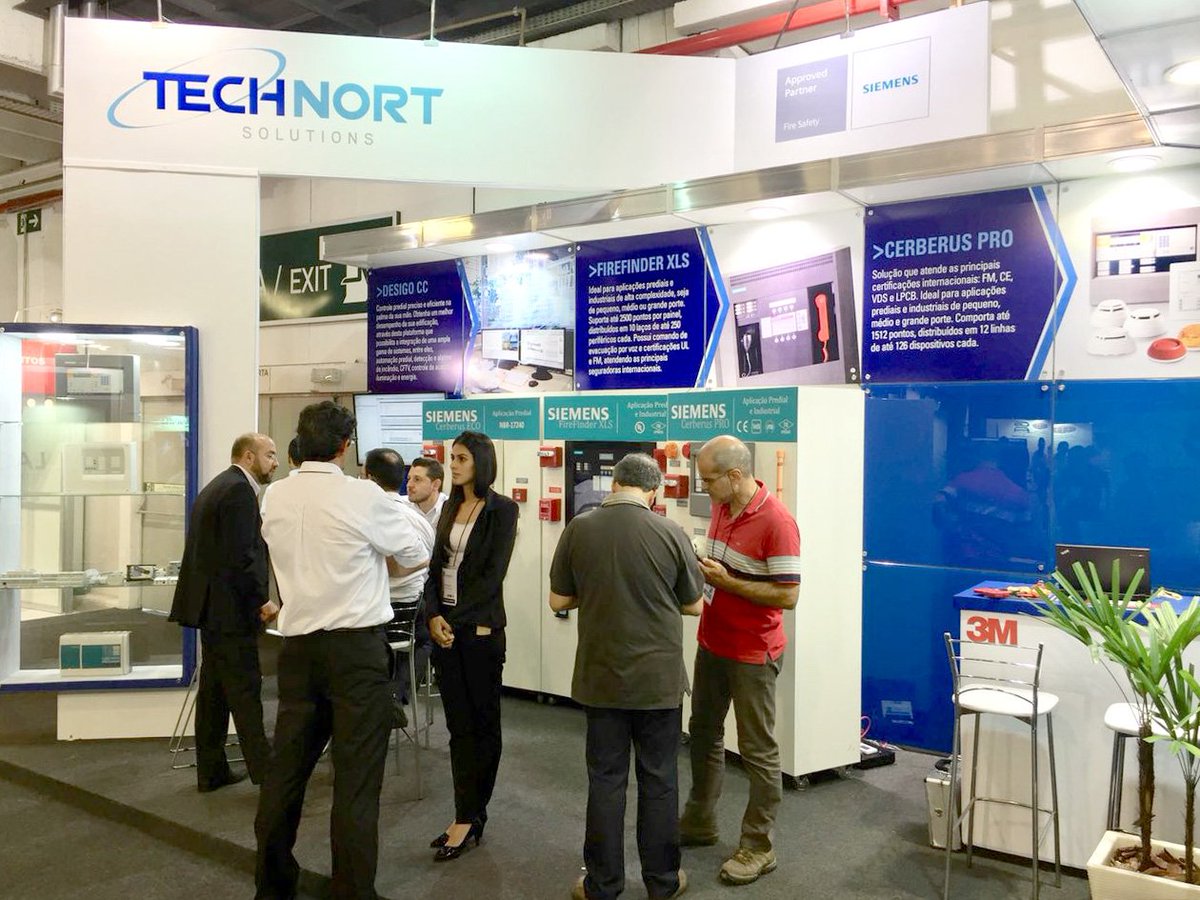 Technort's tweet photo. Estande da Technort na ISC Brasil 2018. Estamos esperando a sua visita! Expo Center Norte, Pavilhão Azul, hoje até às 20h e amanhã das 13h às 20h. #technort #iscbrasil https://t.co/h9dhmLxTju