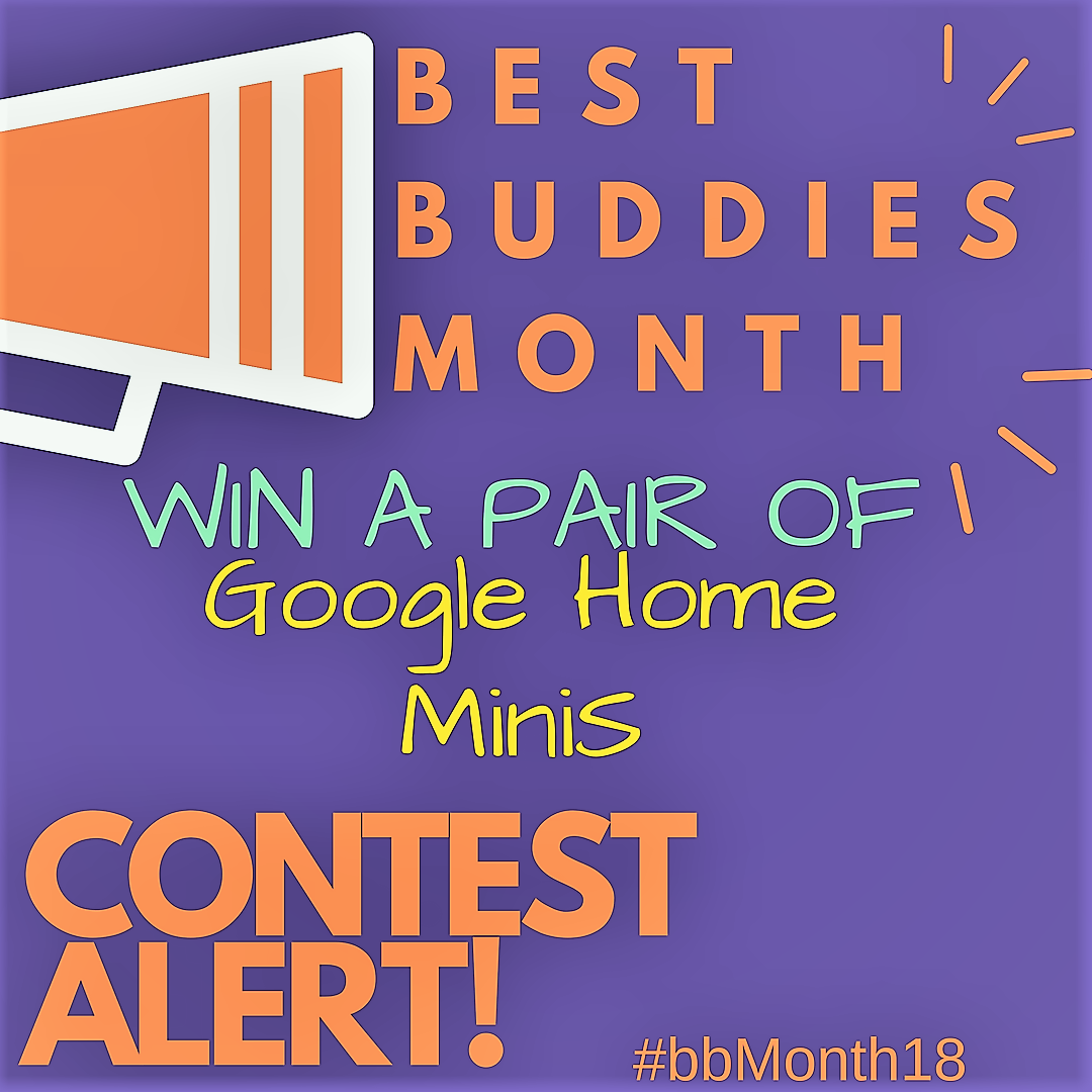 BestBuddiesCND's tweet photo. CONTEST ALERT! It's #bbMonth18 and every week for the month of March we will randomly draw a buddy pair to win prizes -- at the end of the month we will randomly draw for the GRAND PRIZE! Tag us and hashtag #bbMonth18 to win! Visit https://t.co/tTWj5lEXvM for all the rules! https://t.co/597ccFQolC