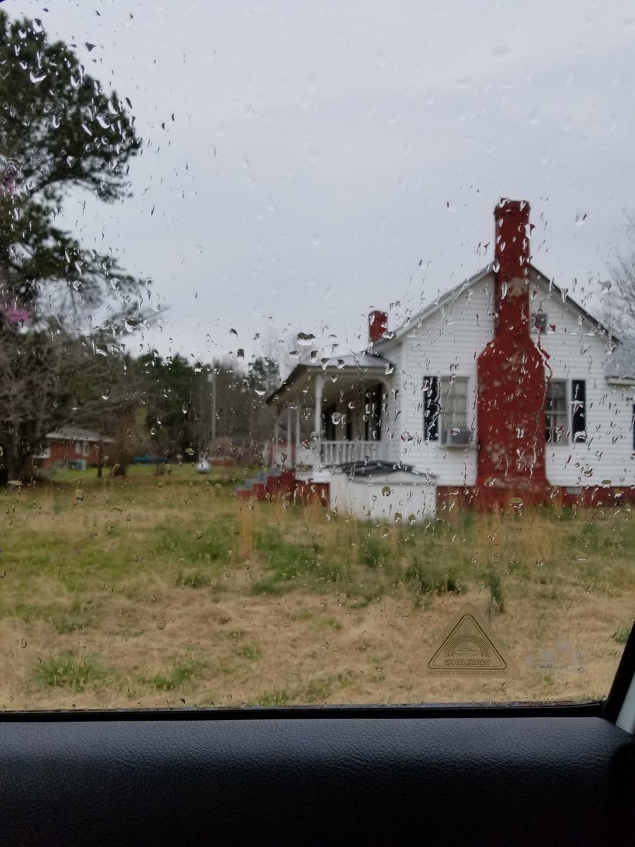 NotsoBride's tweet image. Rainy day at the farm. So quiet and peaceful. Can't wait to start building!!!