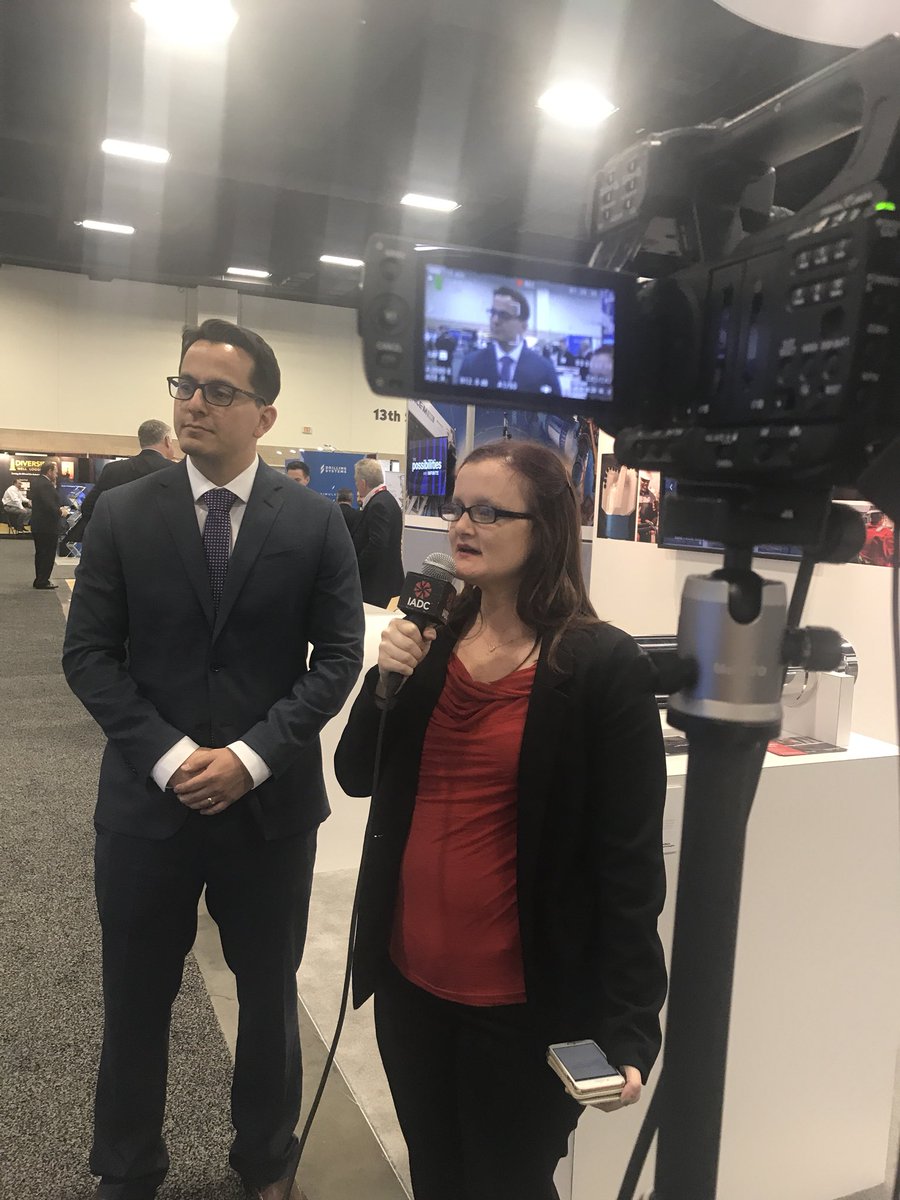 LindaHsieh101's tweet photo. Thanks to Ricardo Borjas @NOVGlobal for talking to @DC_Magazine about real-time optimization project. Video coming soon! #drilling #oilandgas @AinsworthKelli https://t.co/laItFHqQ9d