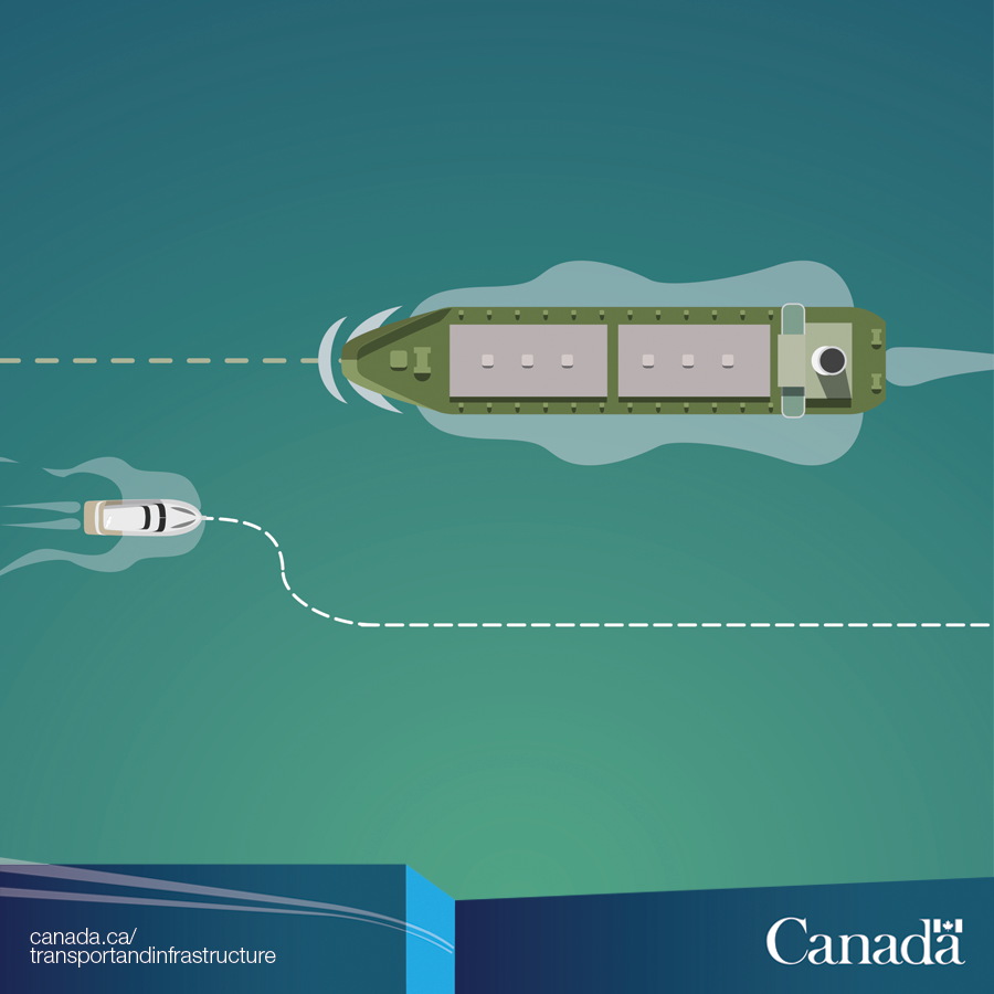 Transport_gc's tweet photo. #Boating in an active shipping channel? A large vessel will warn you to give way by giving five or more short blasts of her horn. This means there is an immediate danger of collision and you MUST get out of the way https://t.co/lm7pmZTGmL