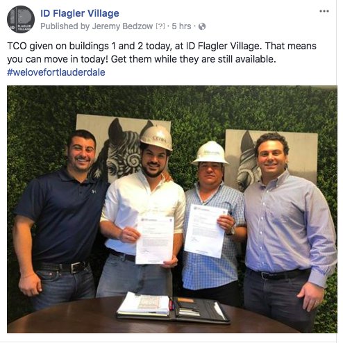 Move-in day is here! ID Flagler buildings 1 and 2 are ready for you. Have you signed your lease yet? idflaglervillage.com/make-it-yours