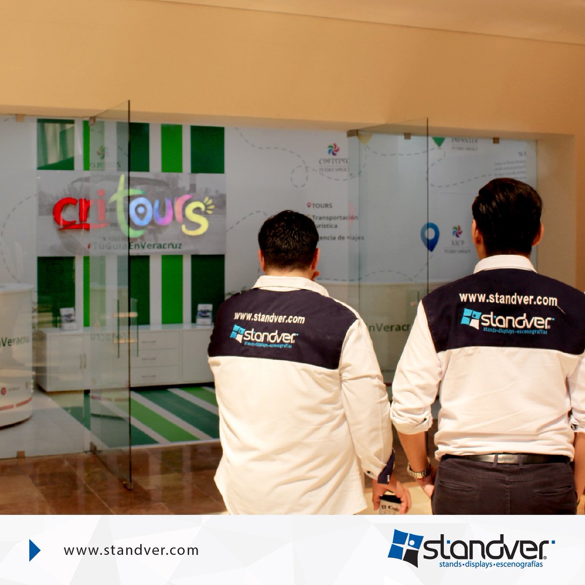 StandVer's tweet photo. Es un placer para nosotros hacer entrega de la nueva oficina de Critours en el hotel #GaleríaPlazaVeracruz ¡Gracias por confiar en todo el equipo de #Standver! 🙌🏻✨🏖 https://t.co/gKrfwM5XXI