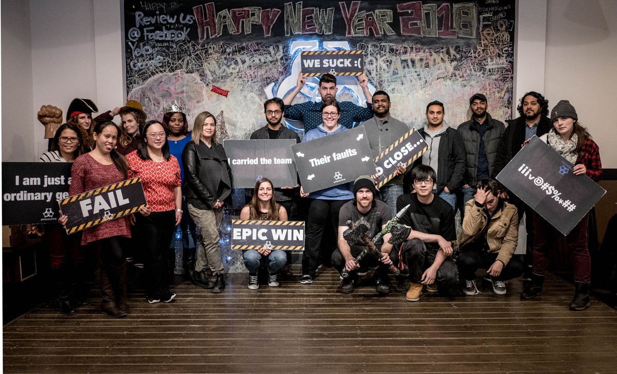 _iacgobig's tweet photo. So close but yet so far! Our team had a great outing at #omescape last week even though we did not escape. #teamiac #iacgobig #maybenexttime #escaperoom #teambuilding #teamouting #wedidnotescape #largeformatprinting #visualcommunications https://t.co/uLBcPUxkPl