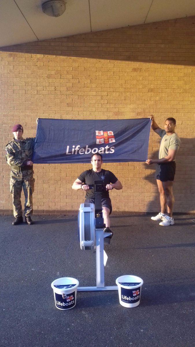 rnliwoodbridge's tweet photo. Friday 9th March from 9am - 51 Para Engineer Squadron will be rowing the equivalent of the channel at #BuryStEdmunds shopping centre in aid of the #RNLI - come and show you support! #fundraising https://t.co/ykpTZmNCCR