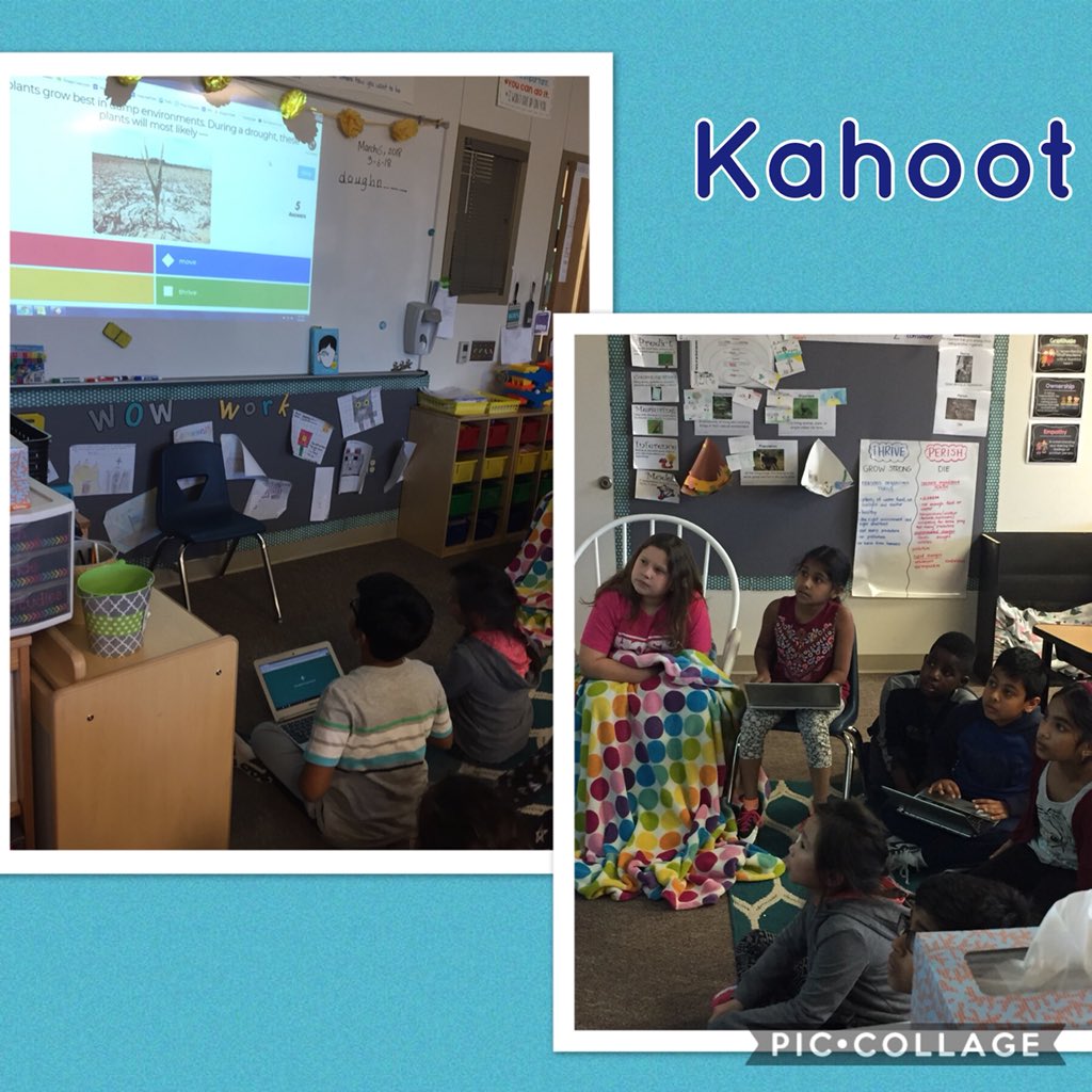 MrsKnowles_3rd's tweet photo. Students love using @GetKahoot to review for our science cba! @kaylahicks1515 #ApptasticChallenge https://t.co/63vjWOsMCg