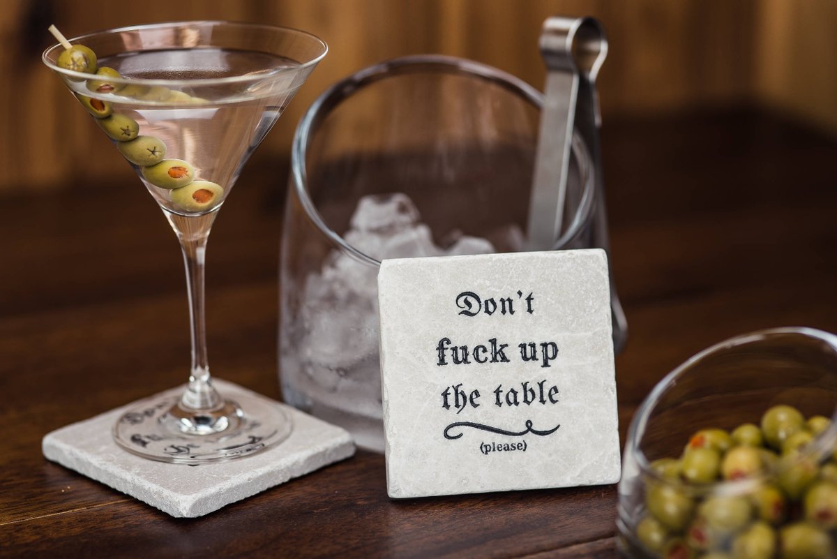 YogaCoaster's tweet photo. Excited to share the latest addition to my #etsy shop: Don't Fuck Up the Table - Please! Marble Coaster Set https://t.co/FjN61KOHNV #housewares #coaster #stonecoaster #coasterset #drinkcoasters #coasters #bardrinkcoasters #coastersfordrinks #coastersforglasses https://t.co/1vcTgsJWqo