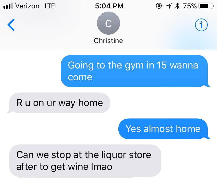 kerrzin's tweet photo. #willworkoutforwine @czinck4 https://t.co/L6NsaOxTaD