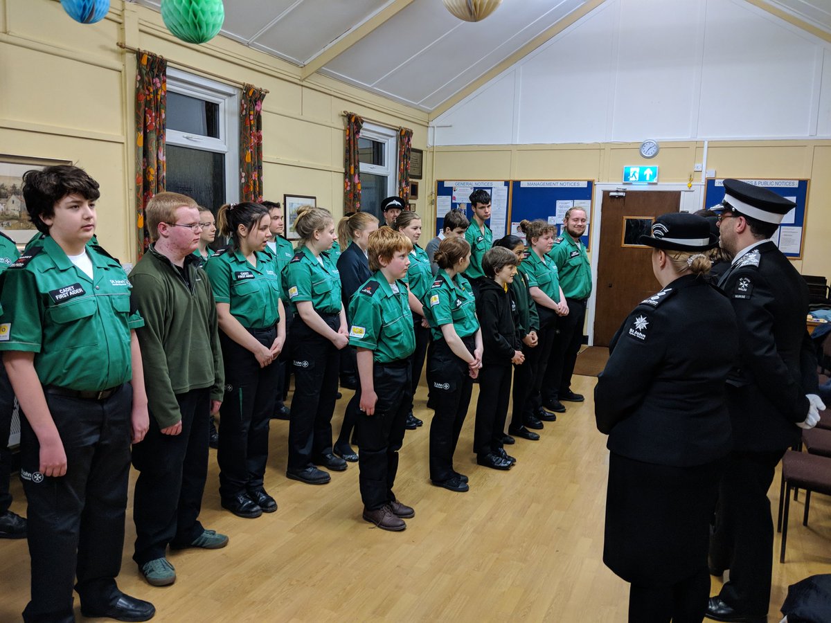SJACGower's tweet photo. Thank you to the @StJohnWestGlam team of officers for visiting us for our annual inspection. Well done to the whole #TeamMumbles for all your hard work #mySJCWday #SJCW100 @stjohnwales https://t.co/MzCiaZqnYD