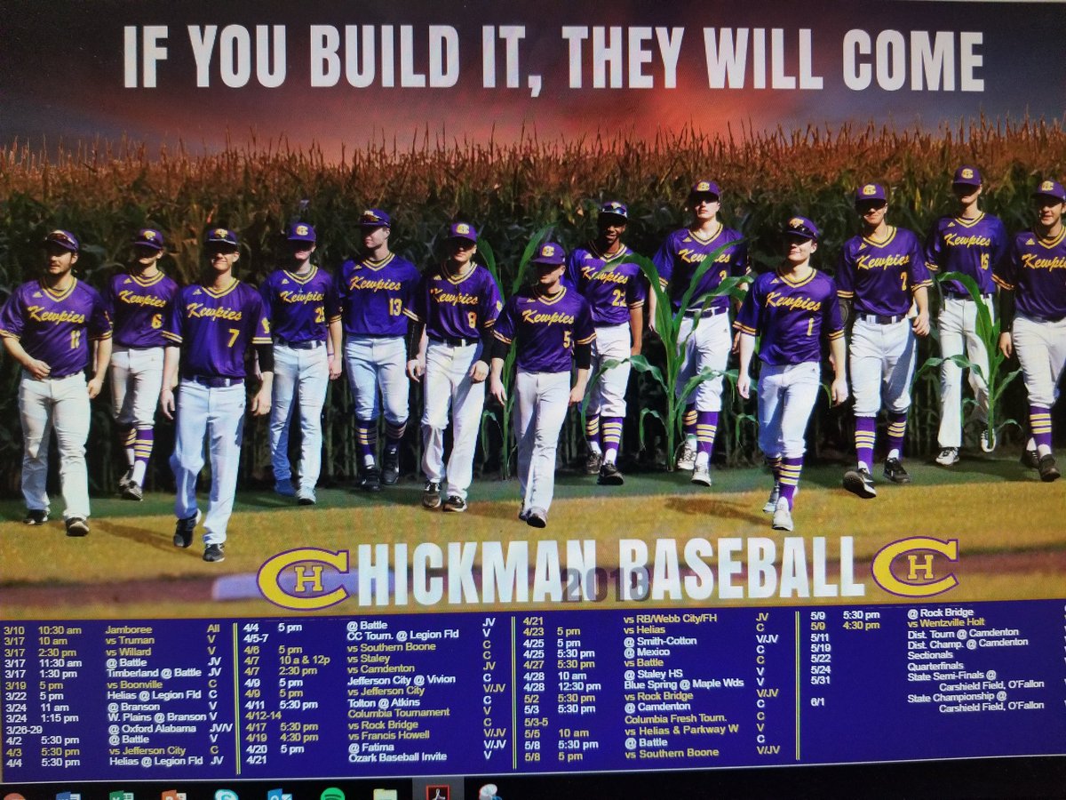 Hickman Baseball (@kewpiebaseball) on Twitter photo 