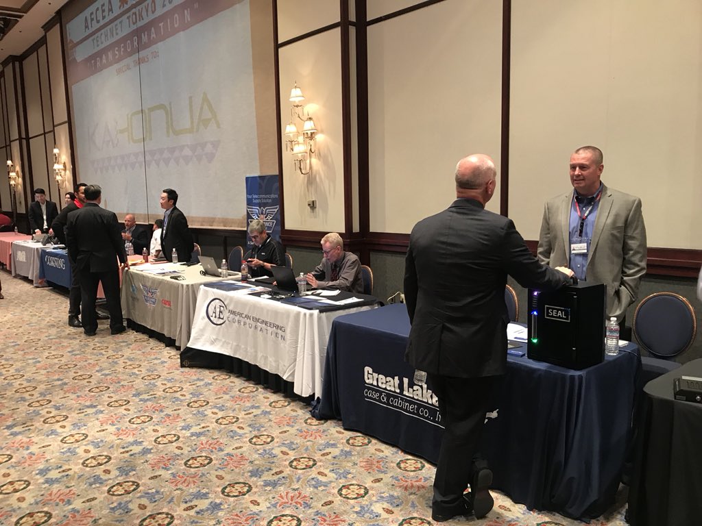 afceatokyo's tweet photo. Come check out our vendor expo today and tomorrow at #TechNet2018! https://t.co/TZYzEX7rqa https://t.co/1z0GkdnFOt