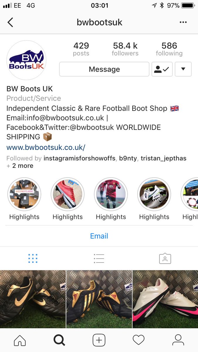PeckhamVets's tweet photo. @domvose Try this company below @BWBOOTSUK https://t.co/QnYqzdOTDi