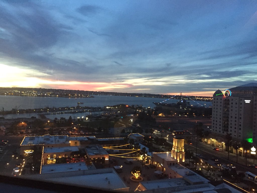 greenal11's tweet photo. Last night in beautiful San Diego for #quality18. Lots of great ideas to work on back home @AllChildrens. Lots of fun learning with friends and colleagues. @webbtr3 @bumueller @kathy_renn @SteveCarpenter0 @QualityKristin https://t.co/1sOD45aGjq