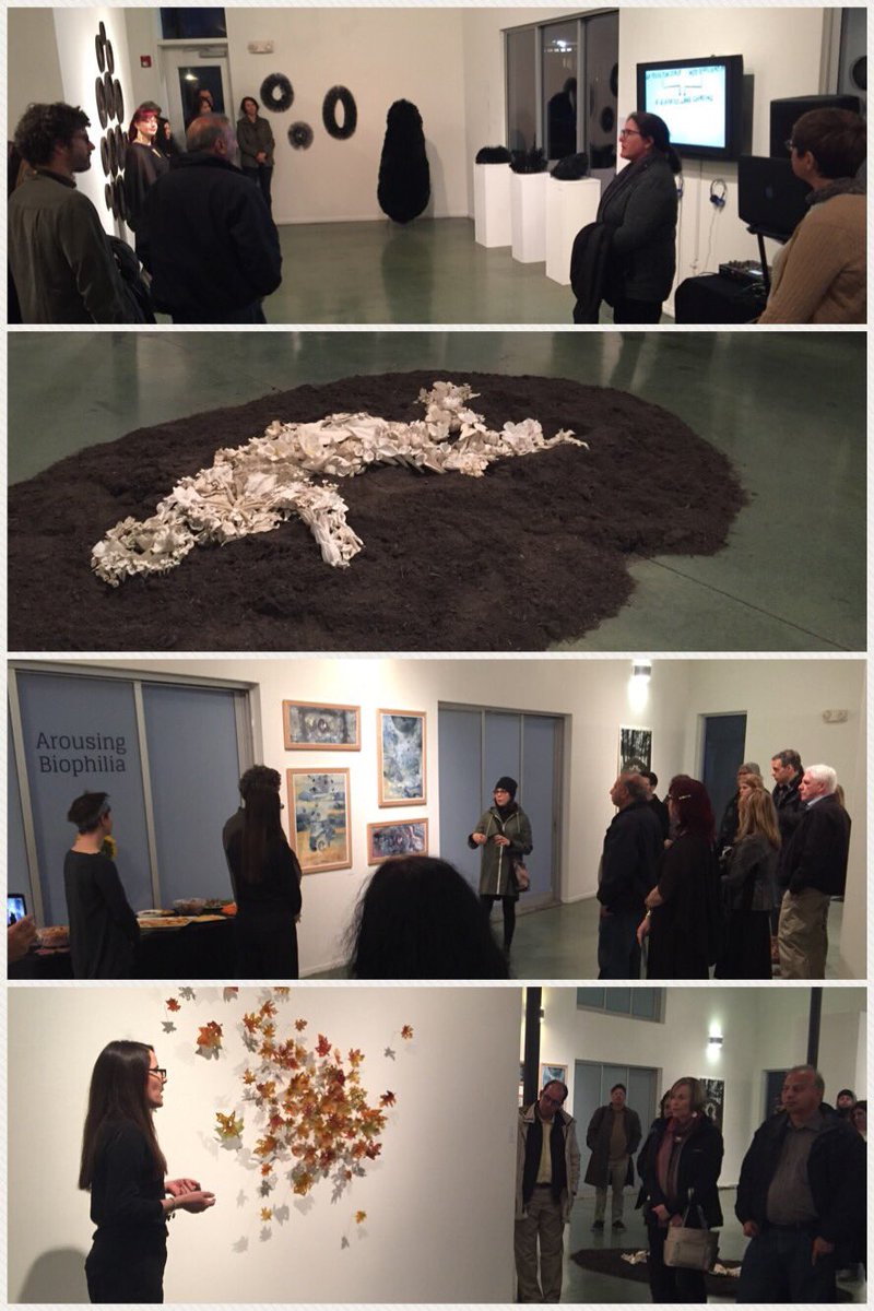 MicheleGuieu's tweet photo. Arousing Biophilia exhibit opened at Art Ark Gallery SanJose. Artists: #ShannonAmidon #LiamBlackwell #CherylCoon #MicheleGuieu #melindahurstfrye #PanteaKarimi #carrielederer #CynthiaObrien #MichaelPisano #estravenlupinosmith #demetratheofanous #alexiswilliams #sciart https://t.co/FFSp9AaPpX