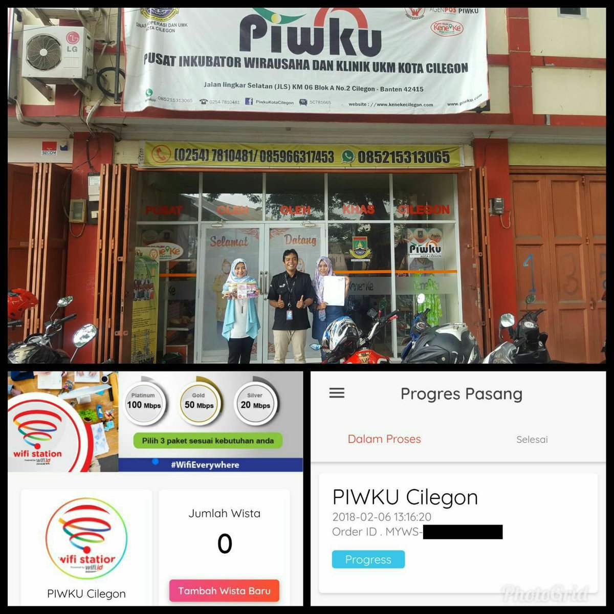 Segera hadir WiFi Station di PIWKU (Pusat Inkubator Wirausaha Dan Klinik UKM) Cilegon. Kamu Japan? Yuk gabung!
#wifieverywhere #gobringyourowndevice

smartbisnis.id/wifistation
Google Play : bit.ly/mywifistationa…
App Store : bit.ly/Mywifistationa…

WA 081245524629