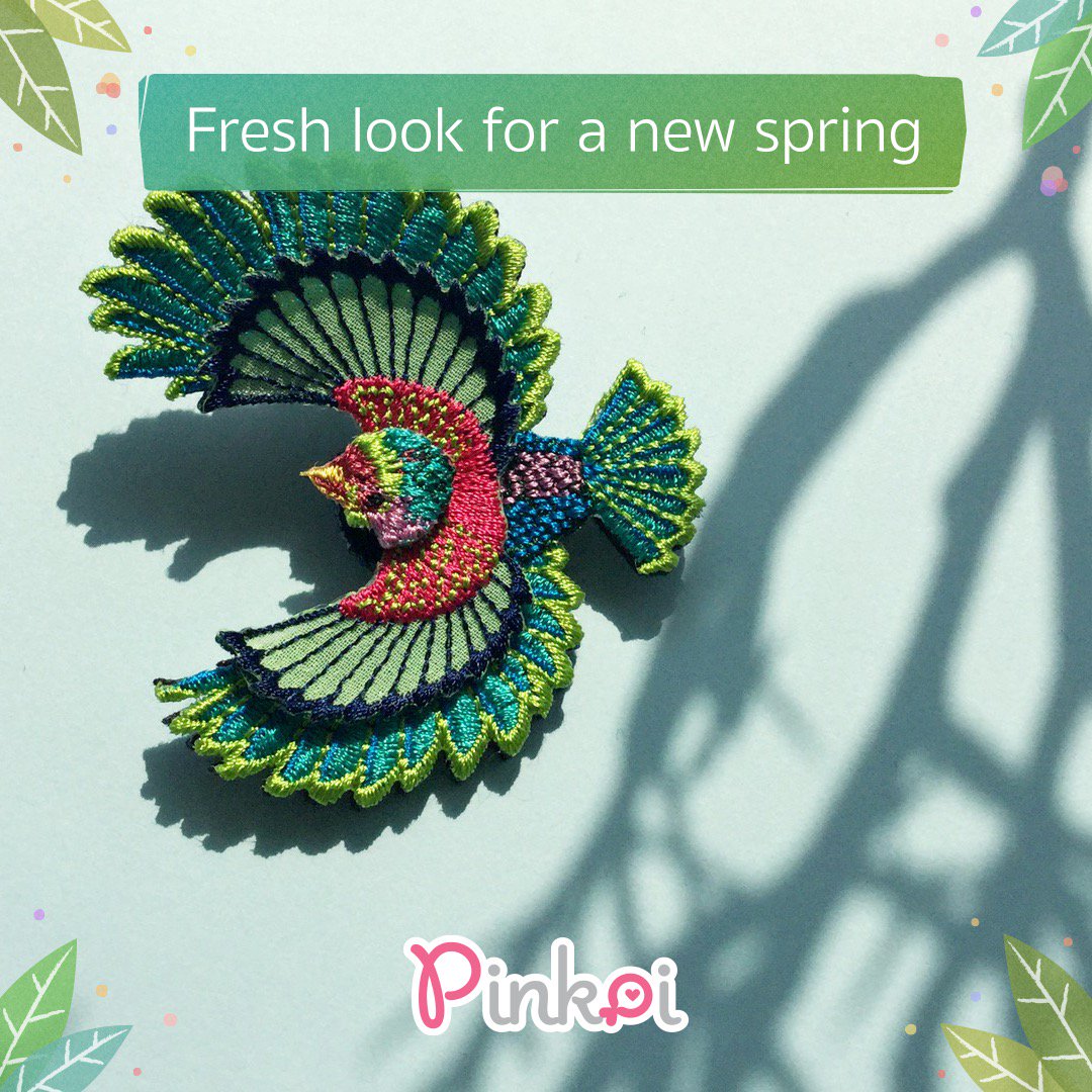 Pinkoi's tweet image. Find that refreshing look just before spring. Until March 14, you can get 50% off shipping (to the U.S.) for select designs. 🌱pinkoi.app.link/pfWuXXZ64K
#spring #accessory #pinkoi