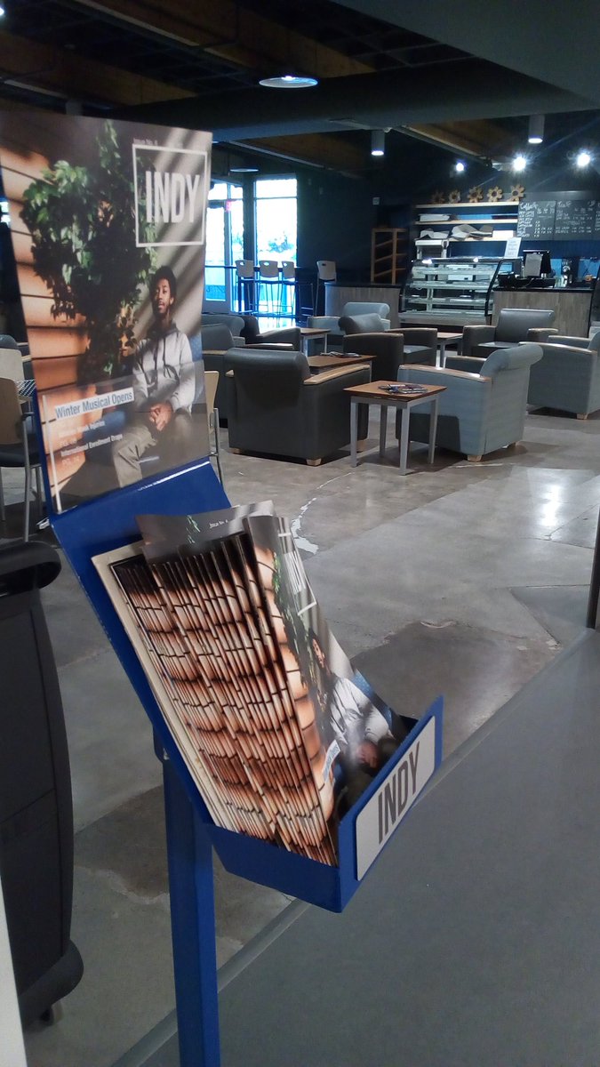 IndyCampus's tweet photo. Get a fresh copy of the Indy! Stop by the #MaclaskeyCulinary facility in #GaiserHall. We discuss #InternationalStudent enrollment, low student turnout at #WinterMusical auditions, review the #Oscars #BestPicture nominees and more. Only at #ClarkCollege π§π§π§ https://t.co/u6QJceWxRe