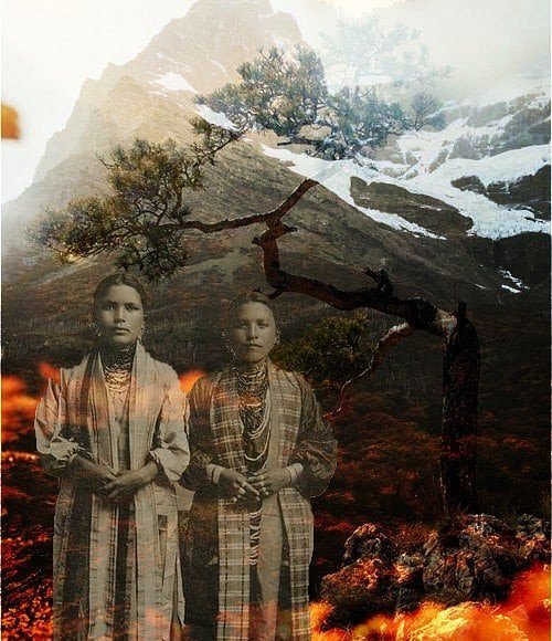 'KEEPERS OF THE LAND'
#digitalart #digitalcollage #alteredphoto #layeredphoto #blendedphoto #beauty #art #artwork #collage #nativeameric...