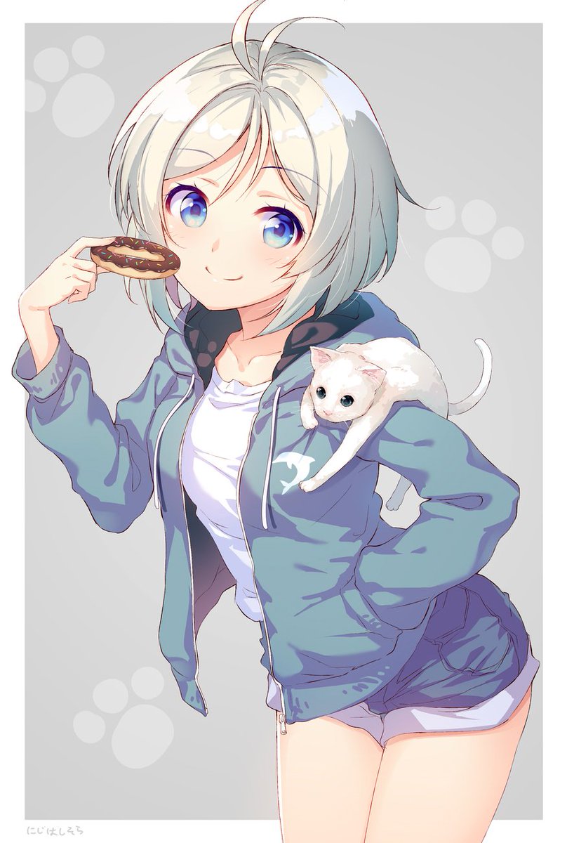 sola_no_crayon's tweet photo. シロちゃんに私服着せようしりーず( ˘͈ ᵕ ˘͈ )
#SiroArt https://t.co/vtY3Z1ELSZ