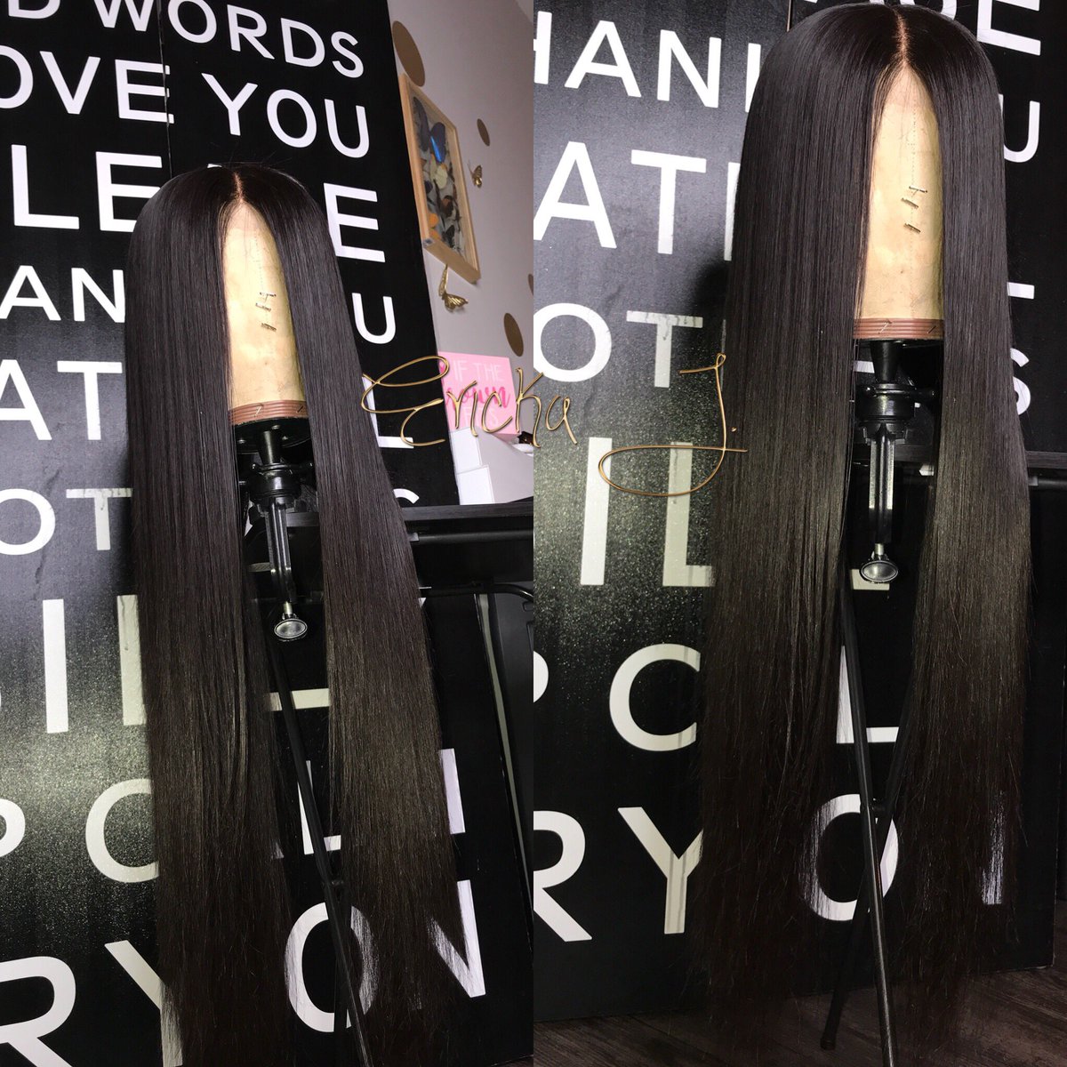 _GlitterAndGlam's tweet image. It’s A Brand 🦋 Ericka J 🦋 Jackie’s Butterfly Garden 🦋 HairByErickaJ.Com #CustomUnit