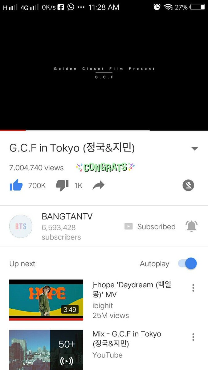 jimicuddles's tweet photo. Gcf in Tokyo reached 7M views 💞
#Jikook #BTSARMY #BestFanArmy #iHeartAwards @BTS_twt https://t.co/ZXeZqVmgzN