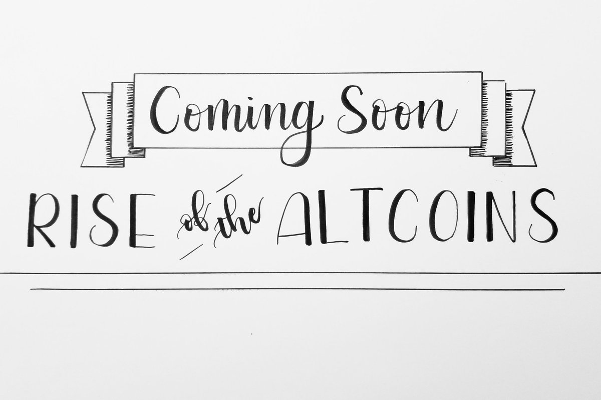 Cryptoletters's tweet image. Coming soon near you... RISE OF THE ALTCOINS. Currently still in production 🤓🤓🤓
---

#ICX $ICX | #eth $ETH | #XLM $XLM | #ADA $ADA | #NEO $NEO | #btc #hodl #altcoin #bitcoin #money #cryptocurrency #crypto #technicalanalysis #charting
