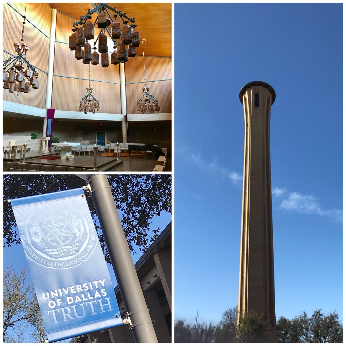 cannon2future's tweet photo. The Catholic University for Independent Thinkers— @UDallasUGA #MagicInTheMetroplex https://t.co/S8i13LxKn8