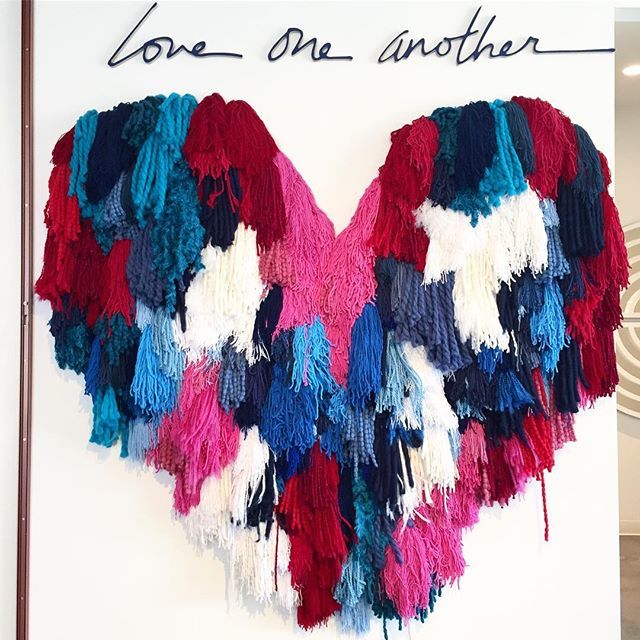 TitelleCouture's tweet photo. Love one another ❤️💙💗🖤#fredsegal #sunset #losangeles #yarn https://t.co/oCM72U4o2E