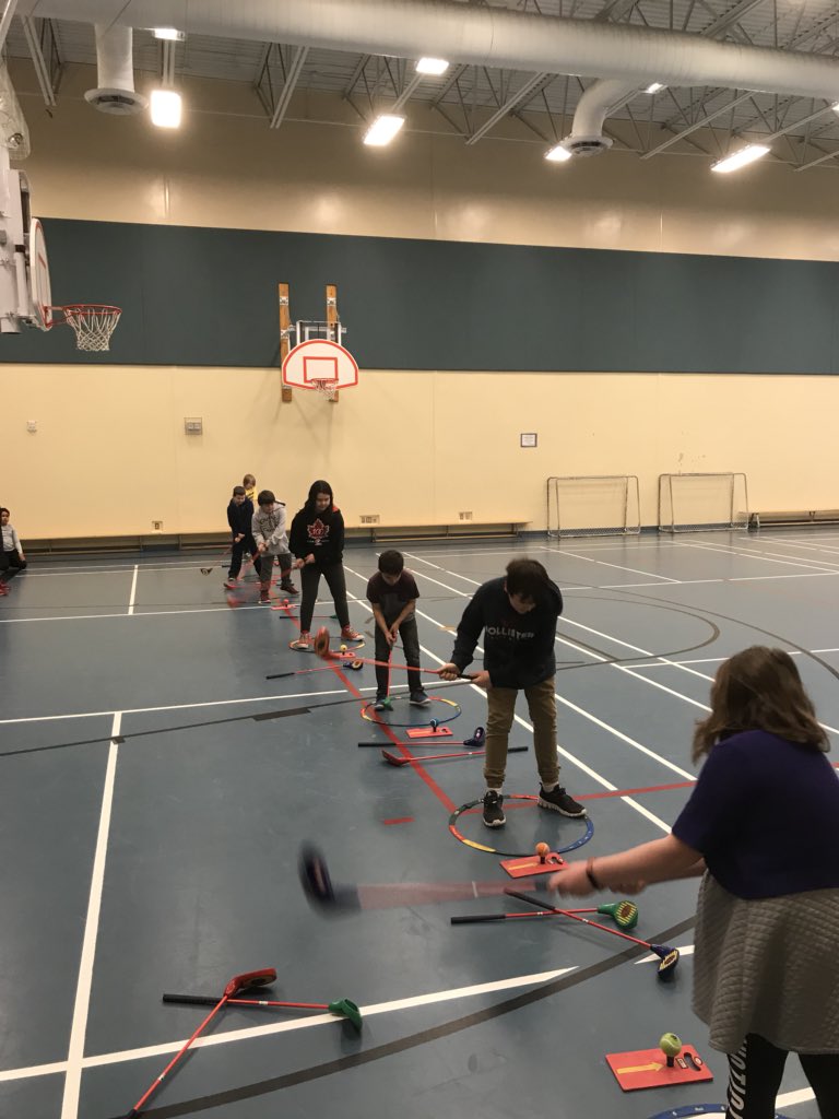 MacKinnonGolf's tweet photo. 6 weeks at New Minas Elem. @KenWoGC ‘s 1st of many adopted schools in the Valley! Busy March in the schools. #growthegame https://t.co/D1p8iZE4tJ