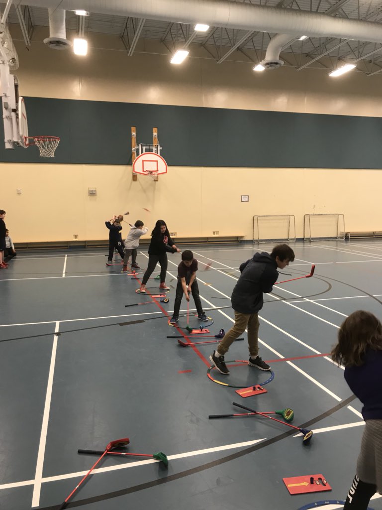 MacKinnonGolf's tweet photo. 6 weeks at New Minas Elem. @KenWoGC ‘s 1st of many adopted schools in the Valley! Busy March in the schools. #growthegame https://t.co/D1p8iZE4tJ