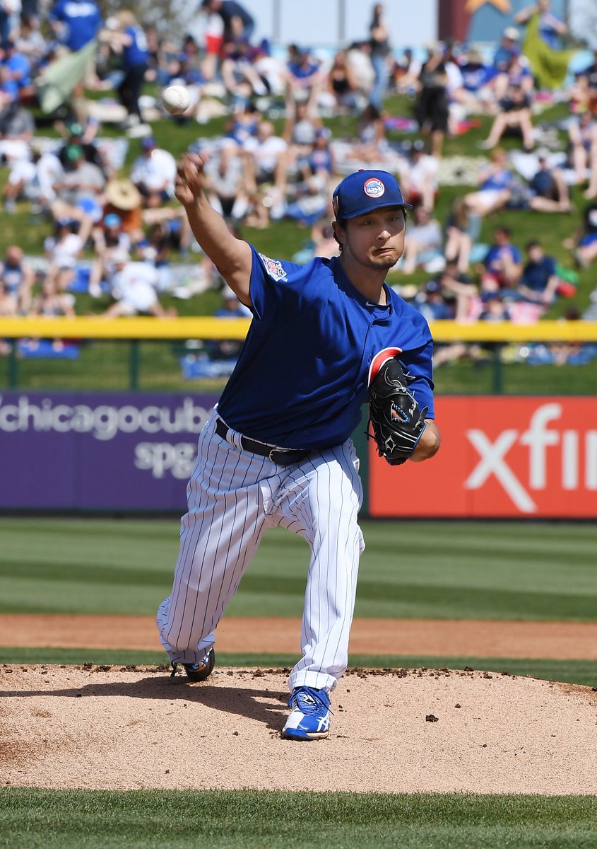Cubs's tweet photo. Cubs win!

Final: #Cubs 9, #Dodgers 5. #SpringTraining https://t.co/oKmKczCTPc