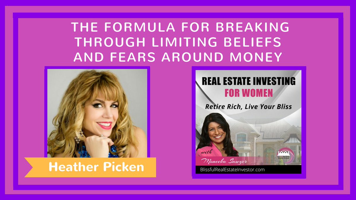 Your mind is a POWERFUL force. Listen to this episode on breaking through your fears so you can start INVESTING in yourself with Real Estate.
itunes.apple.com/us/podcast/bre… #breakthrough #fears  #realestateinvesting #buildwealth #womenbreakthrough