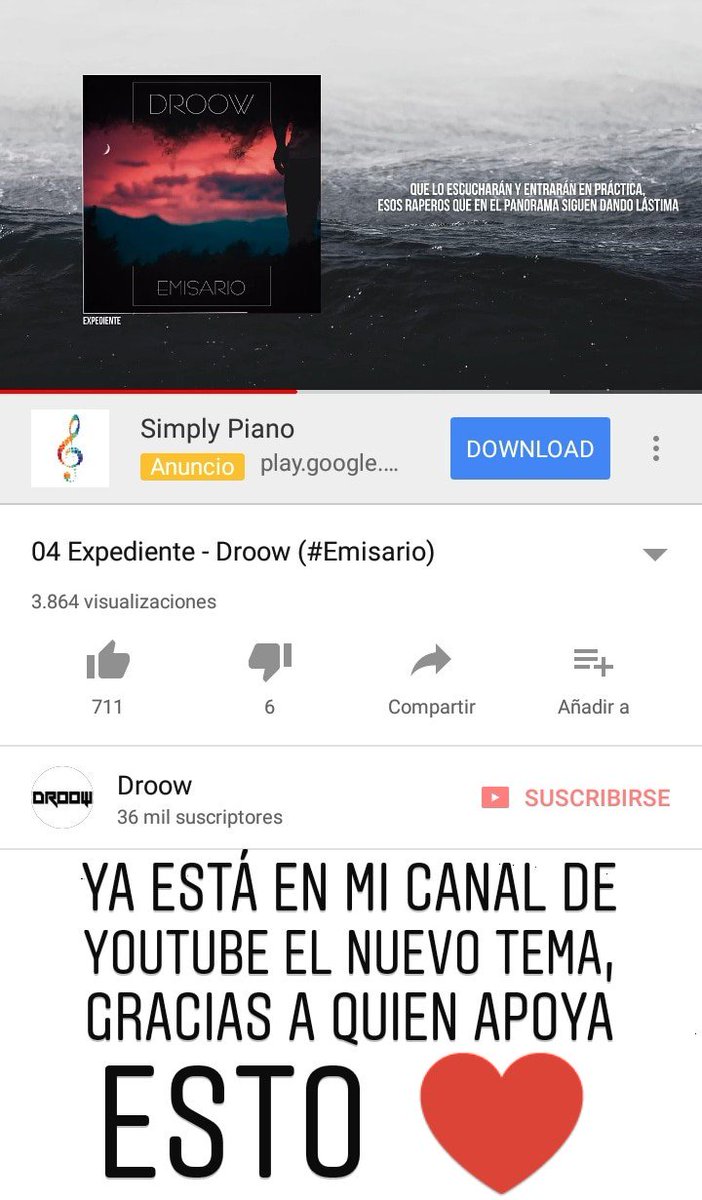 AKADroow's tweet photo. Hoy subí tema nuevo! No he andado bien de ánimo pero bueno, ya estaba programado y espero que algo bueno les entregue esta pieza, si así se le puede llamar.. gracias a quien apoya! https://t.co/mmLT7MvInM
