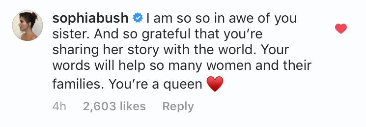 trulyoth's tweet photo. sophia and danneel's comments under hil's post 😭💕 https://t.co/6toHi8eHCn
