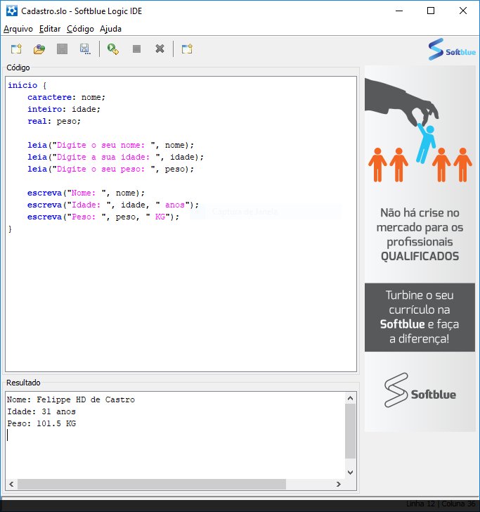 felippe_hd_de_c's tweet image. Muito legal o Softblue Logic IDE da @softbluecursos para testar os seus pseudocódigos. #softblue #pseudocodigo #programacao