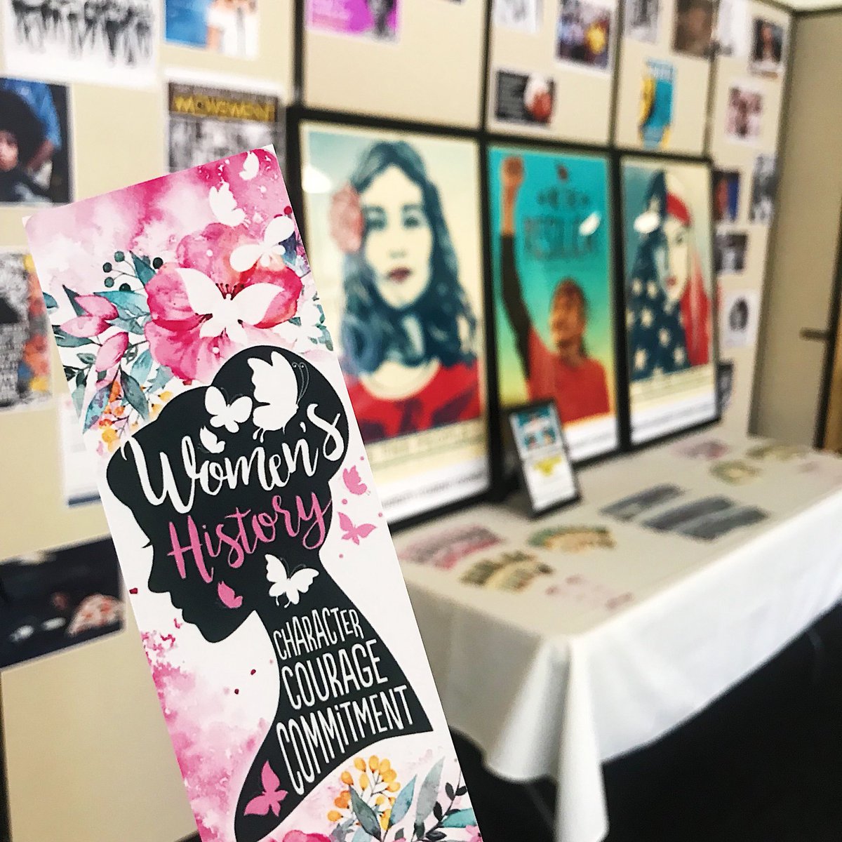 Happy #WomensHistoryMonth! Stop by the Student Council Office to celebrate with us!