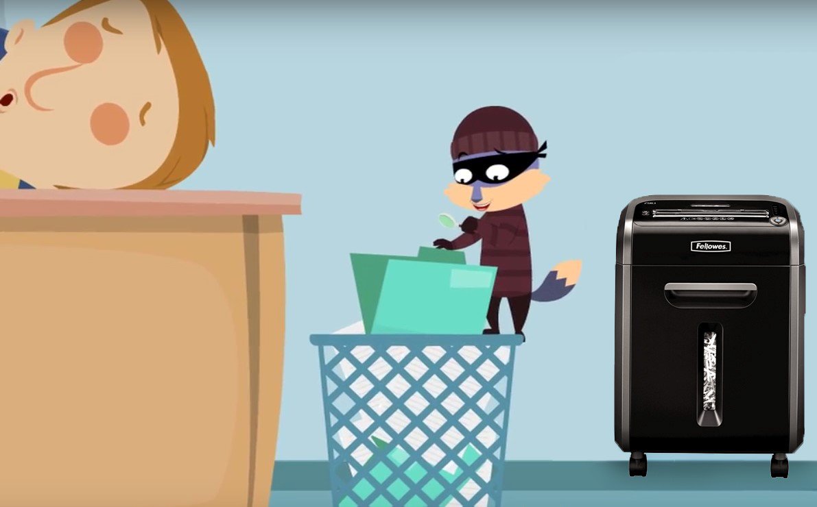 FellowesCanada's tweet photo. Q4: In addition to not shredding (your first line of defense for protecting yourself), there are a few other ways you could be putting yourself and your business at risk and not even know it—can you guess how? #FellowesProtects https://t.co/c5bH0LzLvC