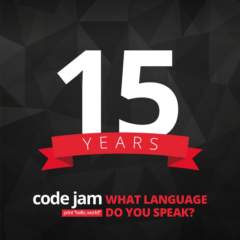 gcodingcomps's tweet image. 📢 Registration is officially open! Celebrate 15 years of competitive programming with us and register today.🥇🏆 → g.co/codejam