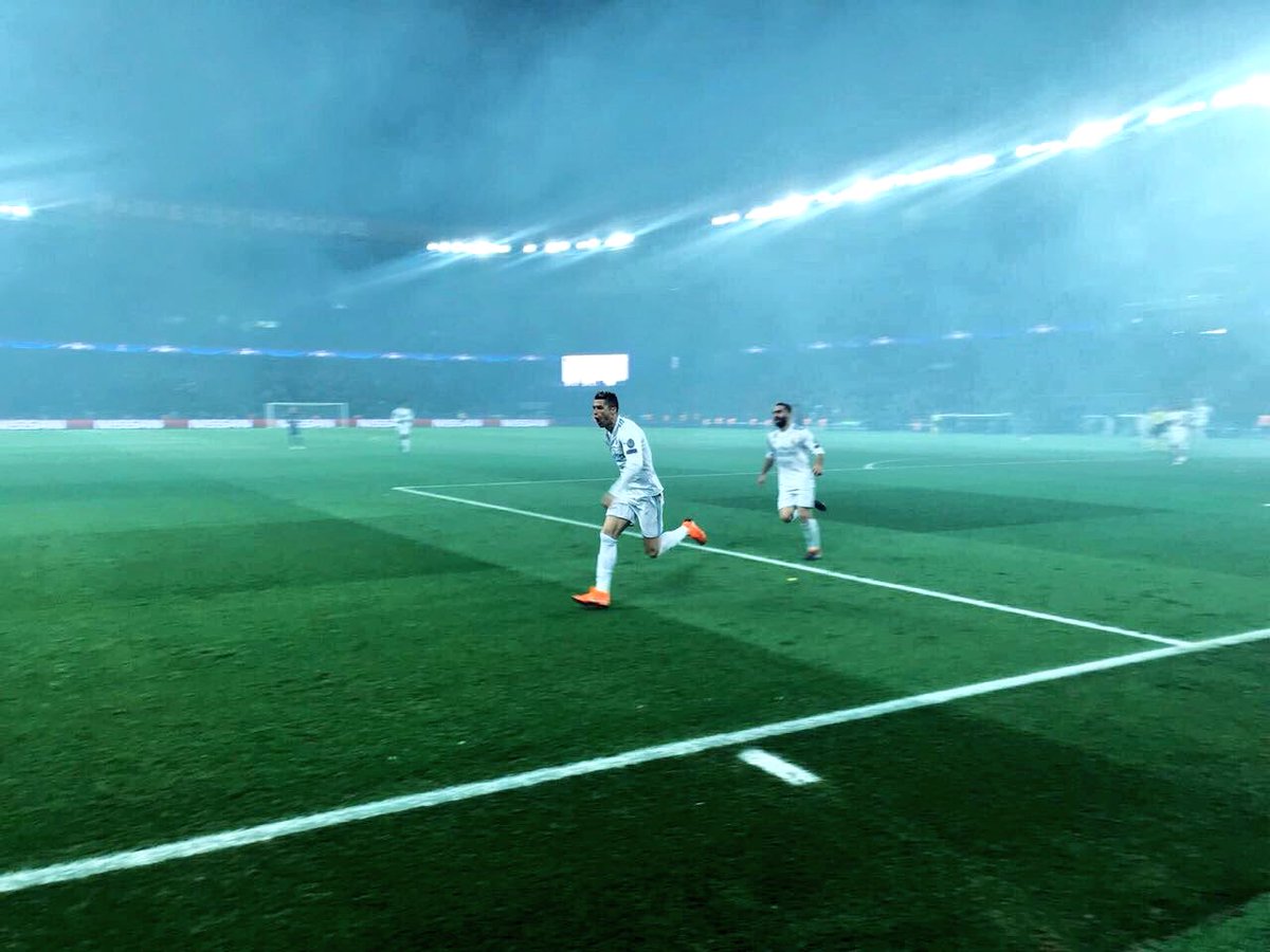 RealM4D's tweet photo. The name of the stadium princes garden.
And how not to score the goal of her prince and her legend!
#CR7
#PsgRealMadrid
#HalaMadrid https://t.co/AgaTGPJ8I6