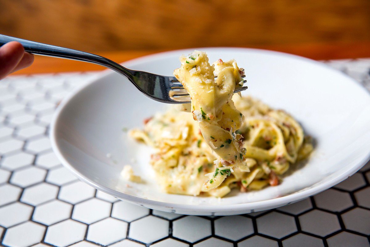 Hello, Maltagliati.😍Gorgeous pasta fresca with pancetta, pinenuts, sage. #Artusibar