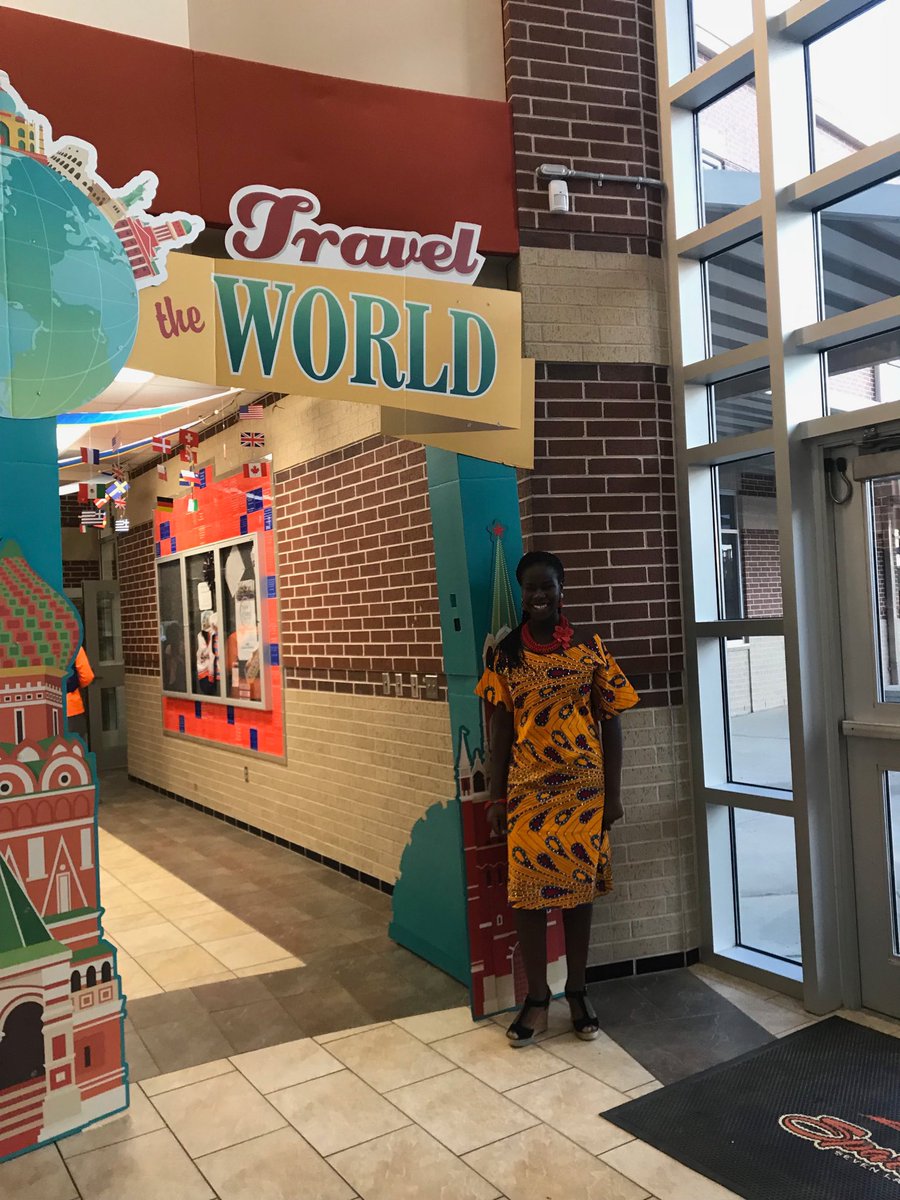 Ready to welcome our guests to the SLJH Multicultural Fair 2018! Let the deliciousness begin! #7Lspartanpride #7Ldiversity